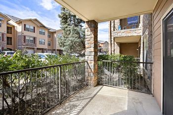 Private balcony
